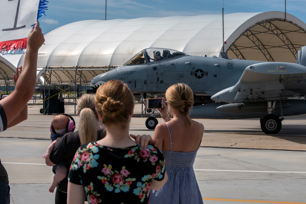 74th Fighter Squadron Thunder deploys to Southwest Asia