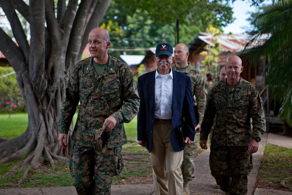 Deputy Assistant Secretary of Defense for Western Hemisphere Affairs visits SPMAGTF-SC