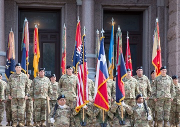 36th Division holds Change of Command at Texas State Capitol