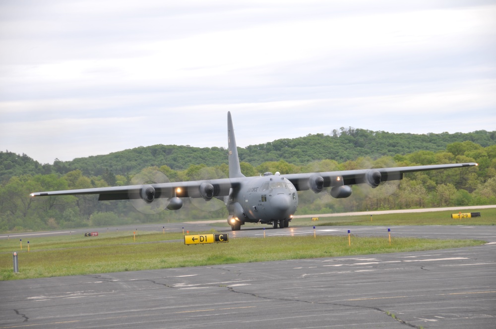 C-130 at Fort McCoy