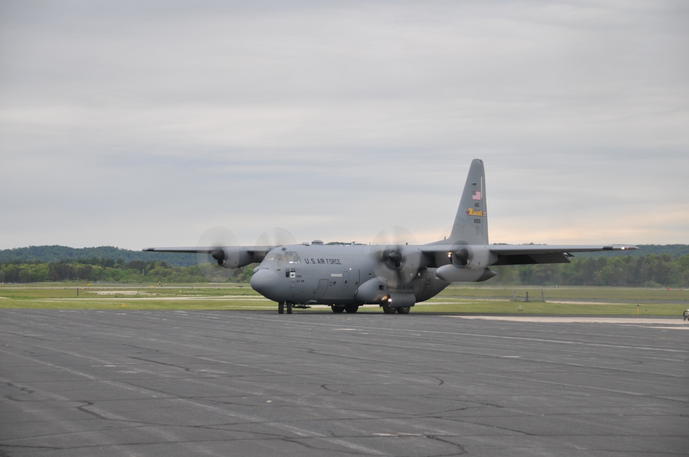 c-130 at Fort McCoy