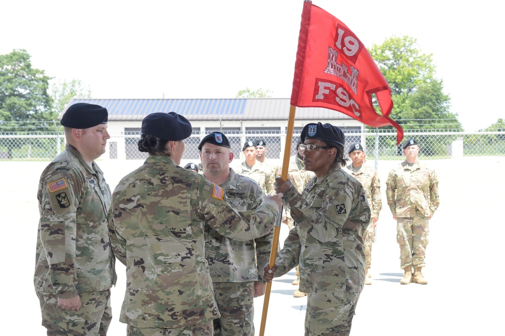 19th Engineer Battalion FSC Change of Command