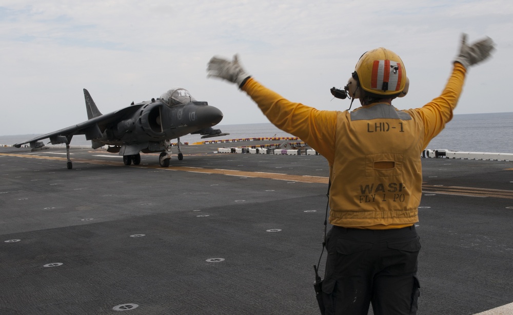 USS Wasp Underway