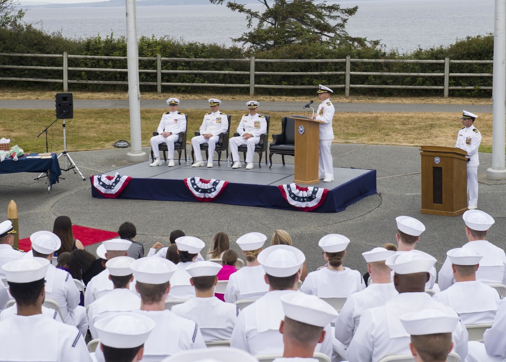 Naval Ocean Processing Facility Change of Command and Retirement Ceremony
