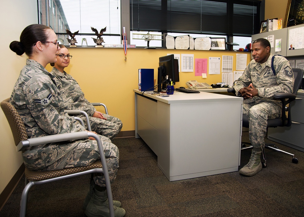 MSgt. Michael Stevens, 1 of the 12 Outstanding Airmen of the Year.