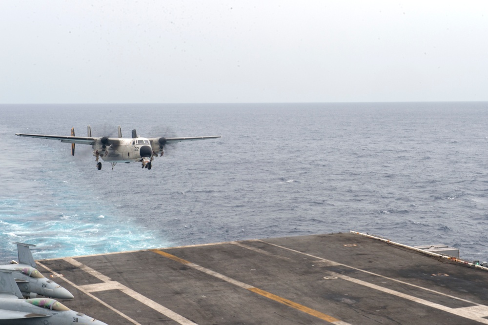 Nimitz Perform Flight Operations