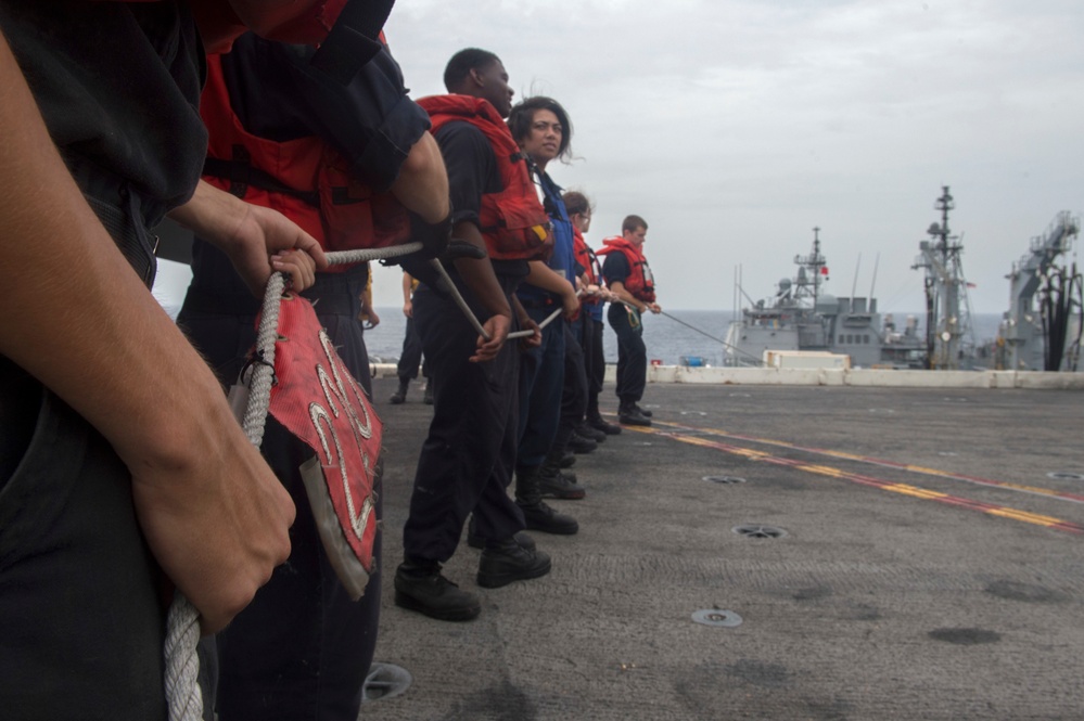 Nimitz Conducts a RAS