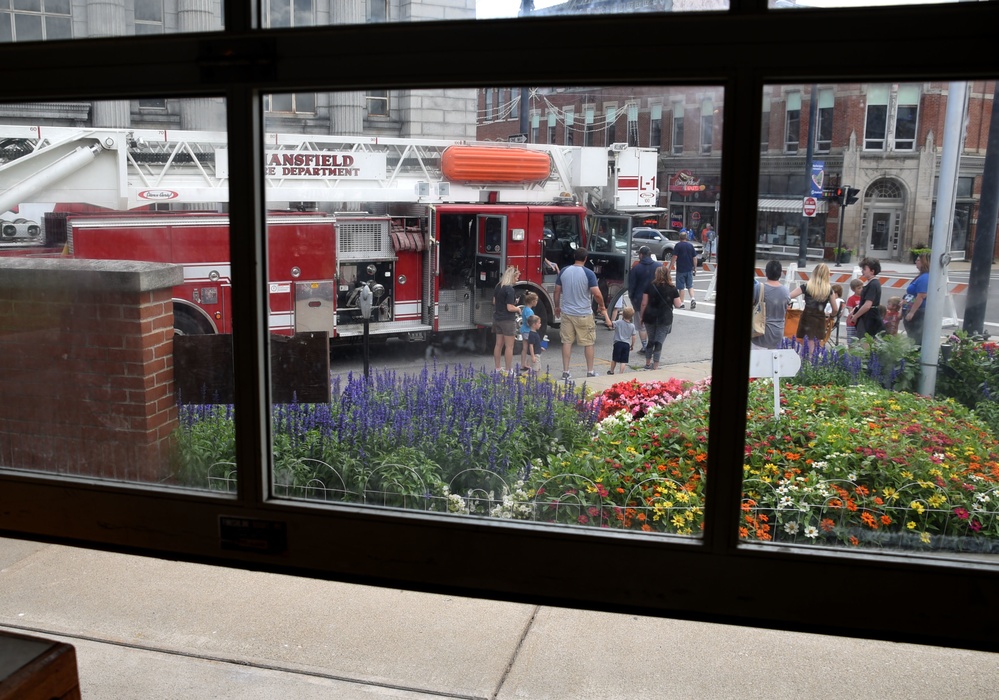 179th Airlift Wing firetrucks make appearance at local festival