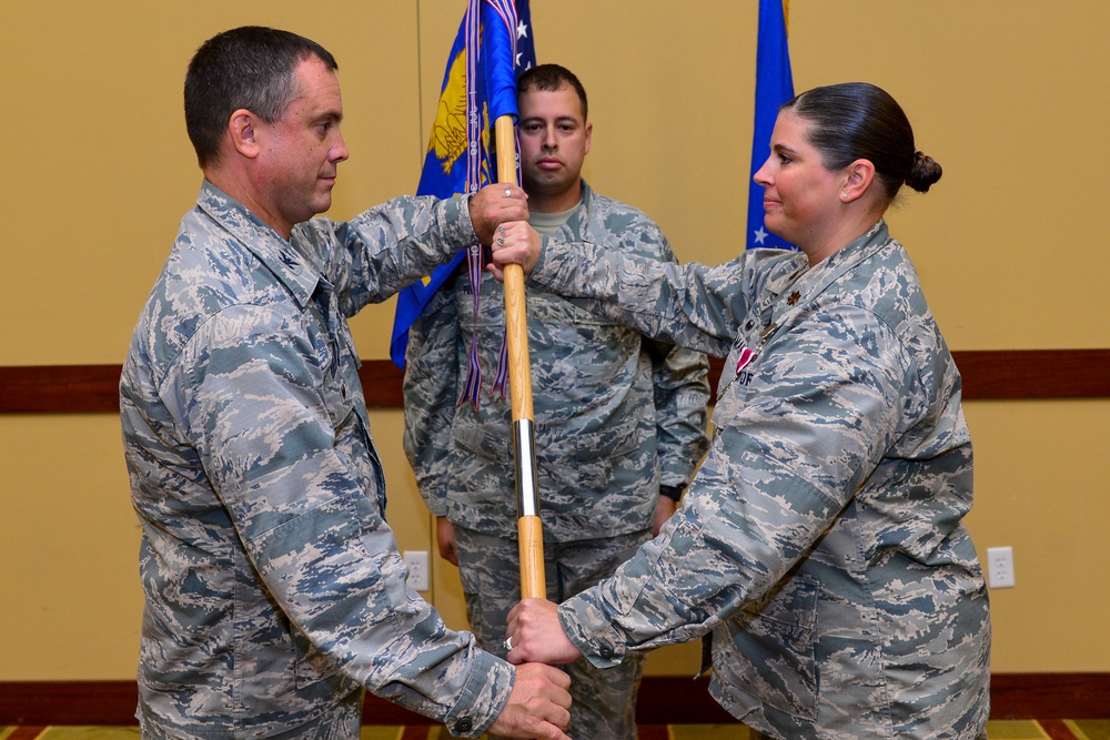 1st SOCPTS change of command