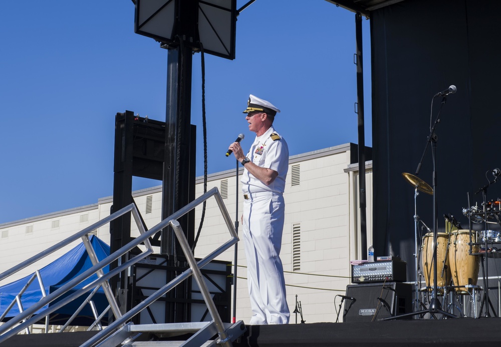 Lt. Dan Band Performs at Naval Air Station Whidbey Island