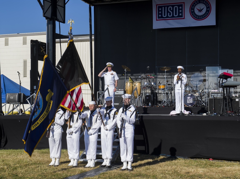 Lt. Dan Band Performs at Naval Air Station Whidbey Island