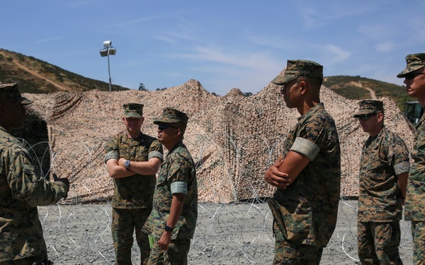 MTACS-38 deploys a light-weight, amphibious aviation command post during exercise HYDRA 1-17
