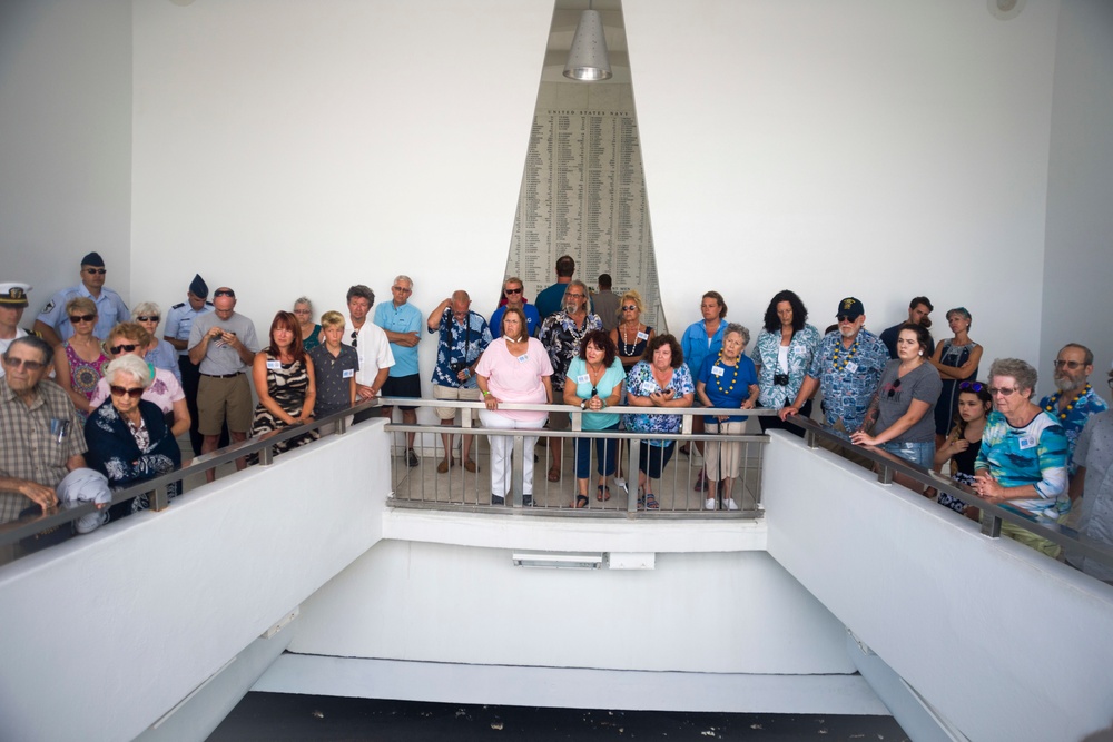 John Finn family members visit USS Arizona memorial