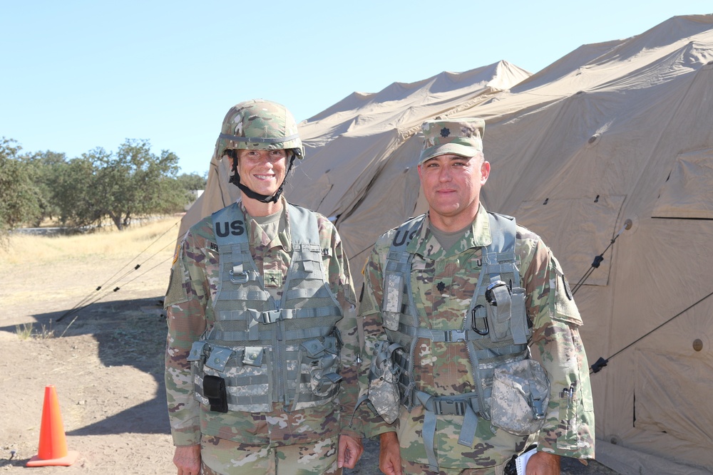Brig. Gen. Henderson visits CSTX 91-17-03