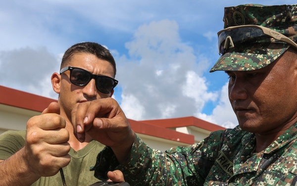 Philippine Marines train on American base for first time ever