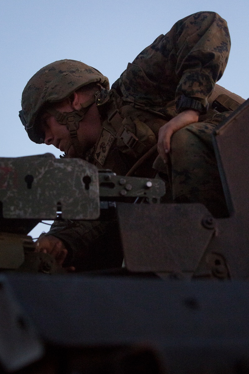 CLB-31 Marines refine machine gun proficiency during Talisman Saber 17