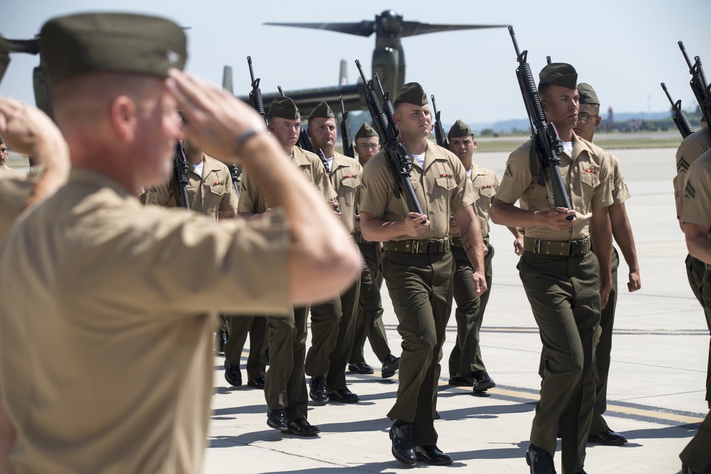 HMX-1 Change of Command Ceremony