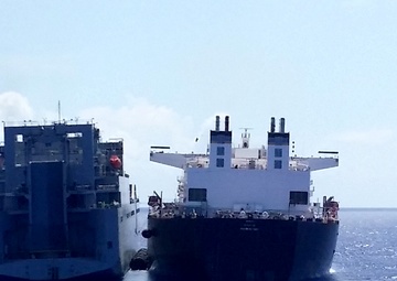 USNS Montford Point Concludes Skin-To-Skin Operations in Saipan