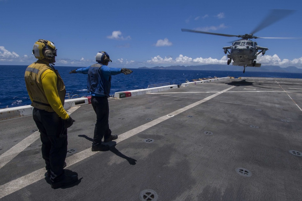 USS San Diego (LPD 22) Deployment