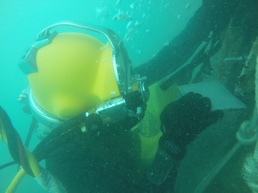 UCT ONE Divers Replace Pier Cathodic Protection System in Key West.