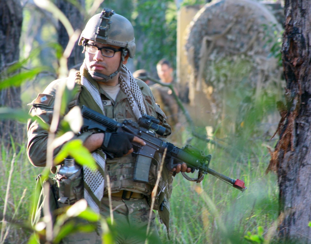 NY National Guard Soldiers training in Australia