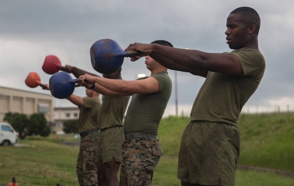 1st MAW commanding general joins MAG-12 in PT