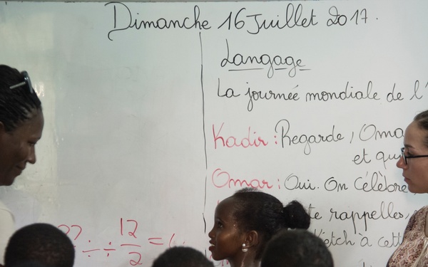 CJTF-HOA helping light up spaces - and faces - in Djibouti