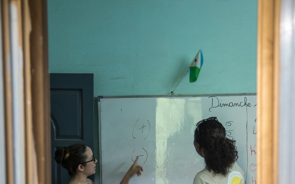 CJTF-HOA helping light up spaces - and faces - in Djibouti