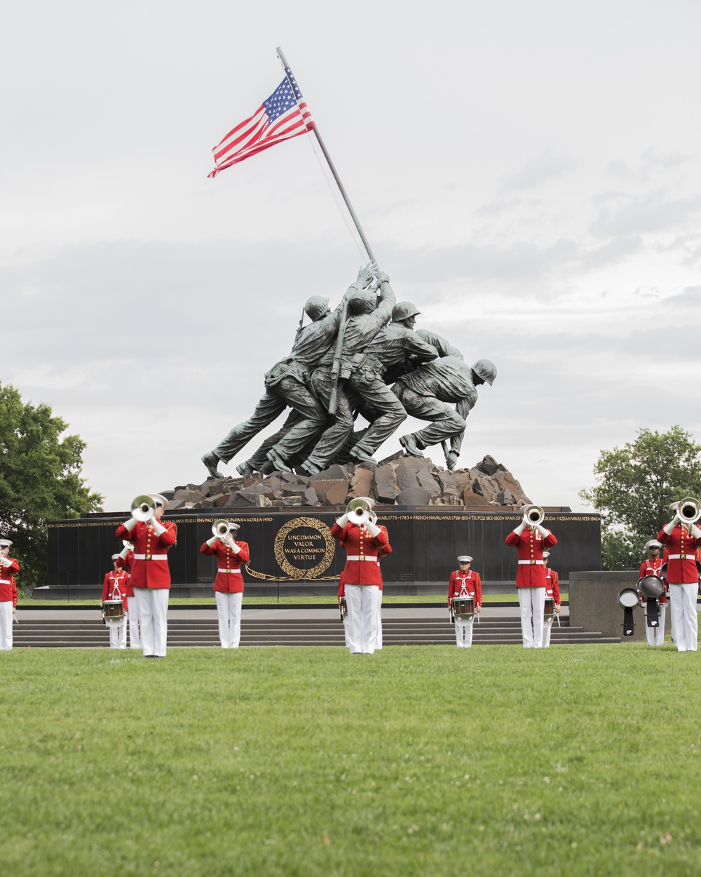 Marine Barracks Washington Sunset Parade July 11, 2017