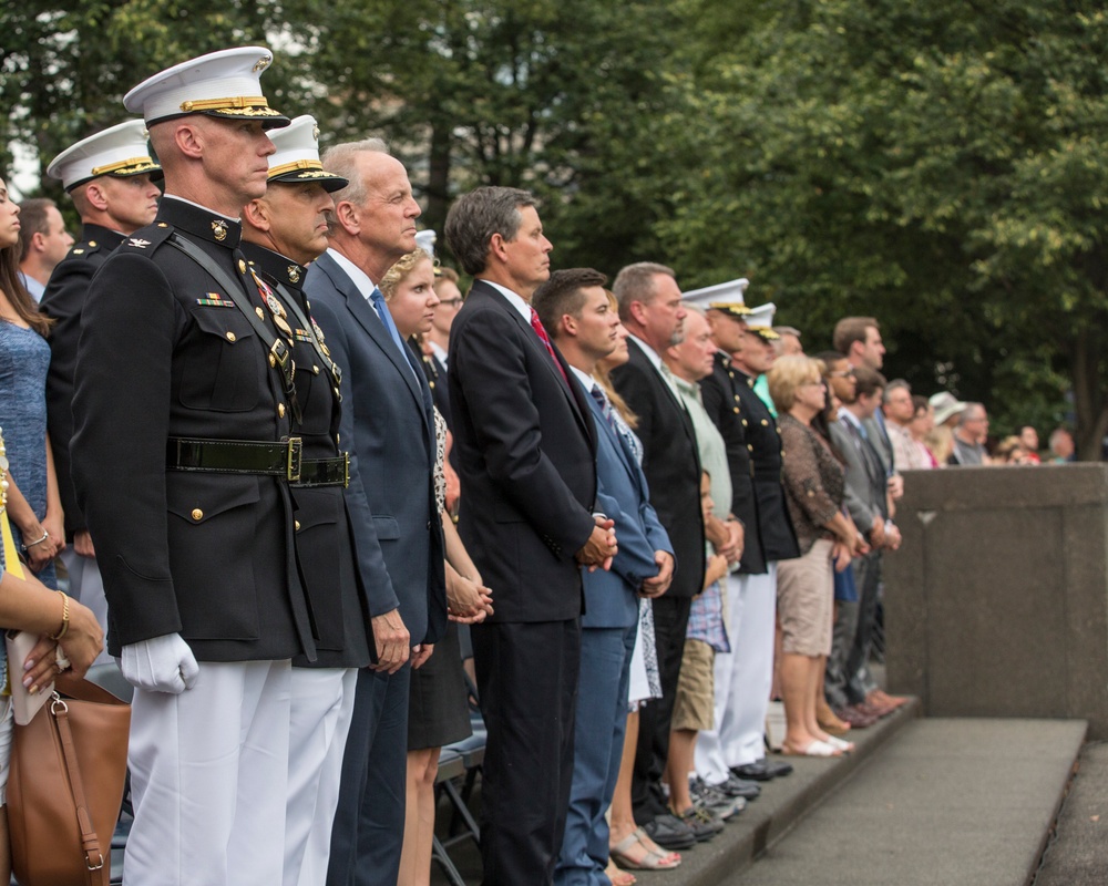 Marine Barracks Washington Sunset Parade July 11, 2017