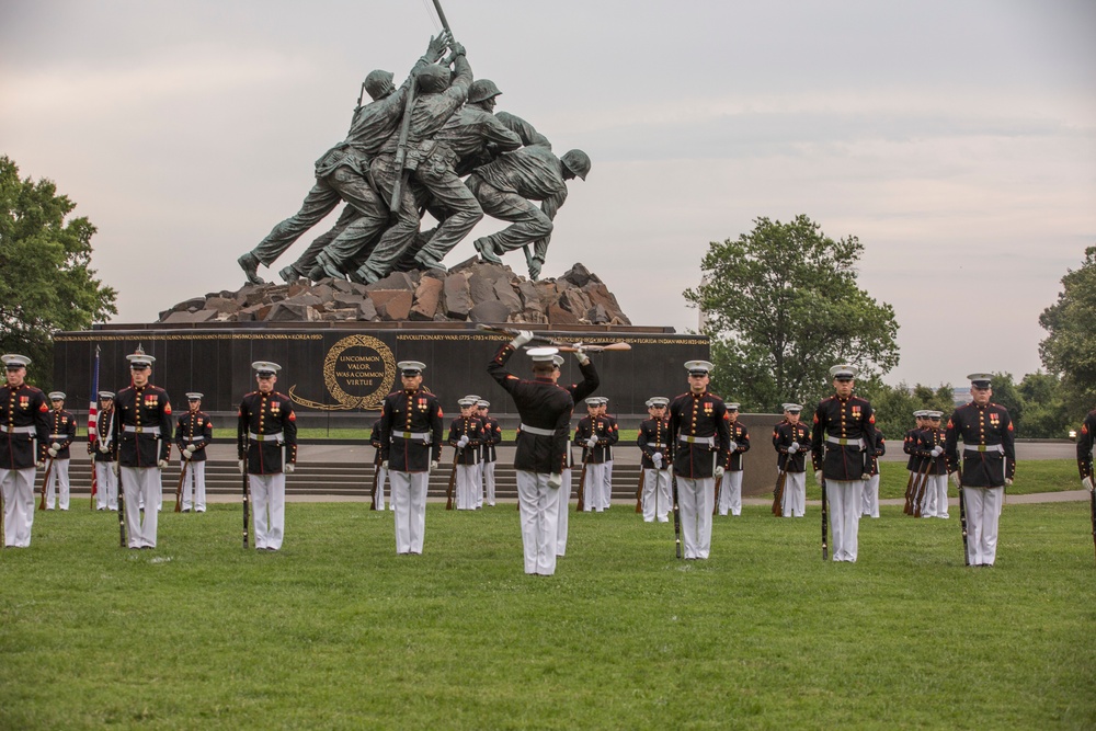 Marine Barracks Washington Sunset Parade July 11, 2017