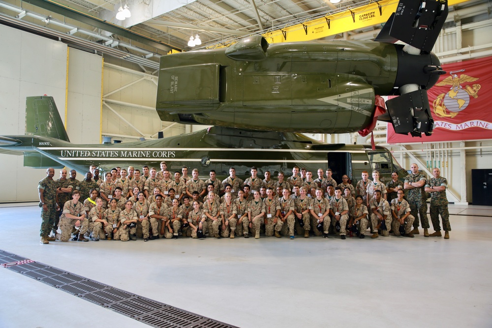 Students Participate in Marine Corps Summer Leadership and Character Development Academy