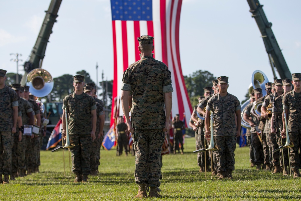 2nd Marine Expeditionary Force Change of Command Ceremony