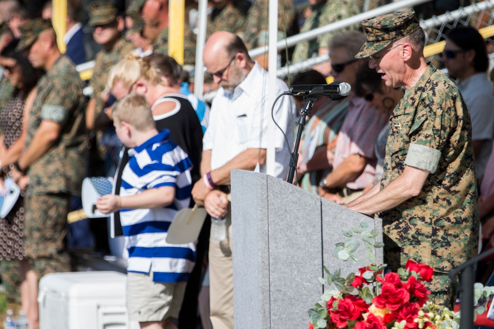 2nd Marine Expeditionary Force Change of Command Ceremony