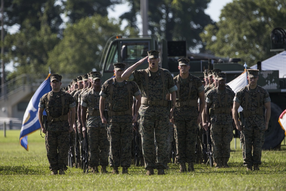 2nd Marine Expeditionary Force Change of Command Ceremony