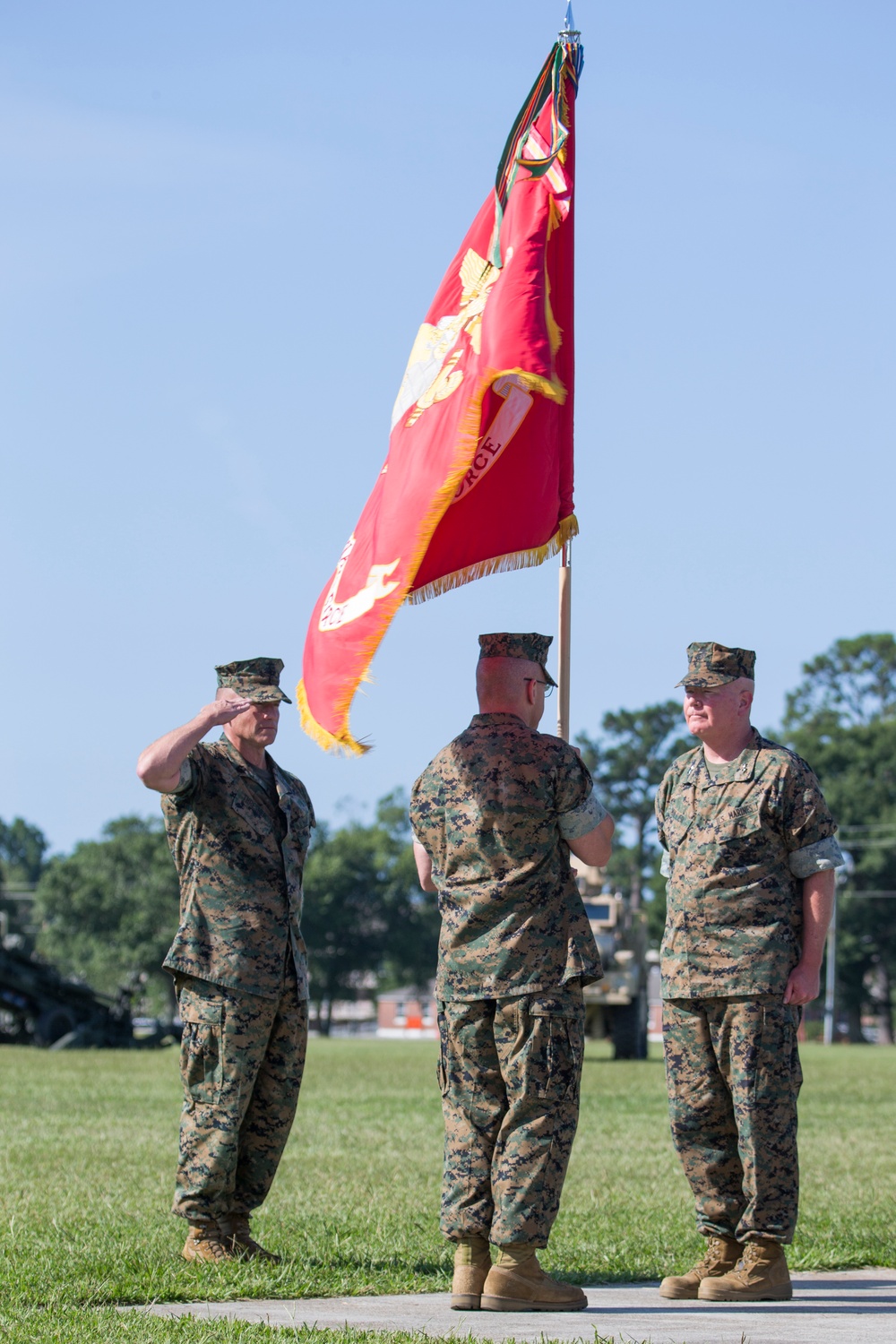 2nd Marine Expeditionary Force Change of Command Ceremony