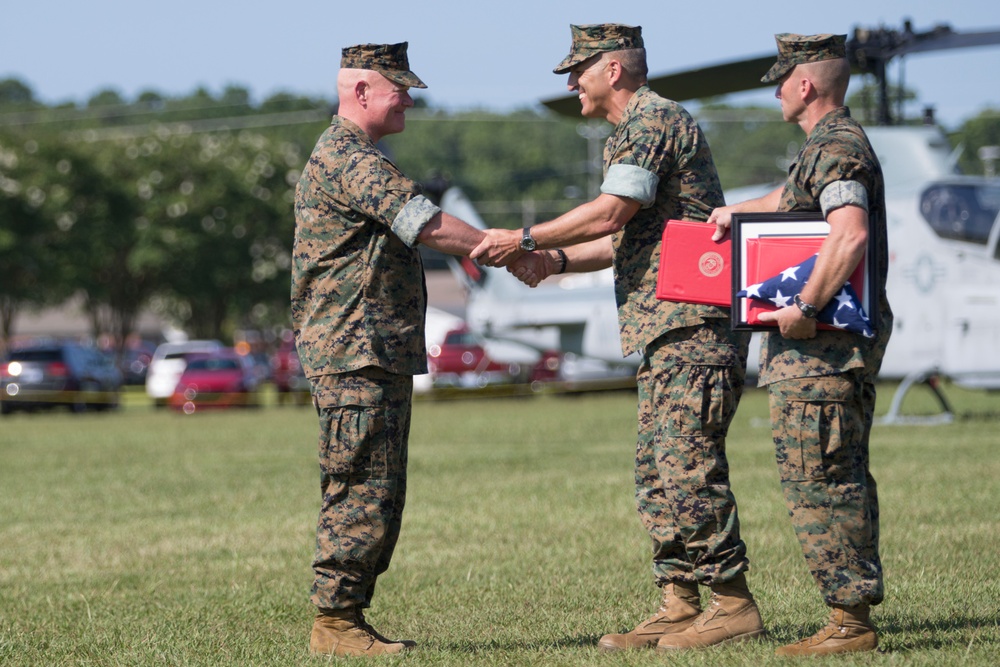 2nd Marine Expeditionary Force Change of Command Ceremony