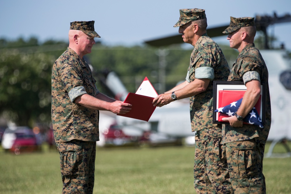 2nd Marine Expeditionary Force Change of Command Ceremony