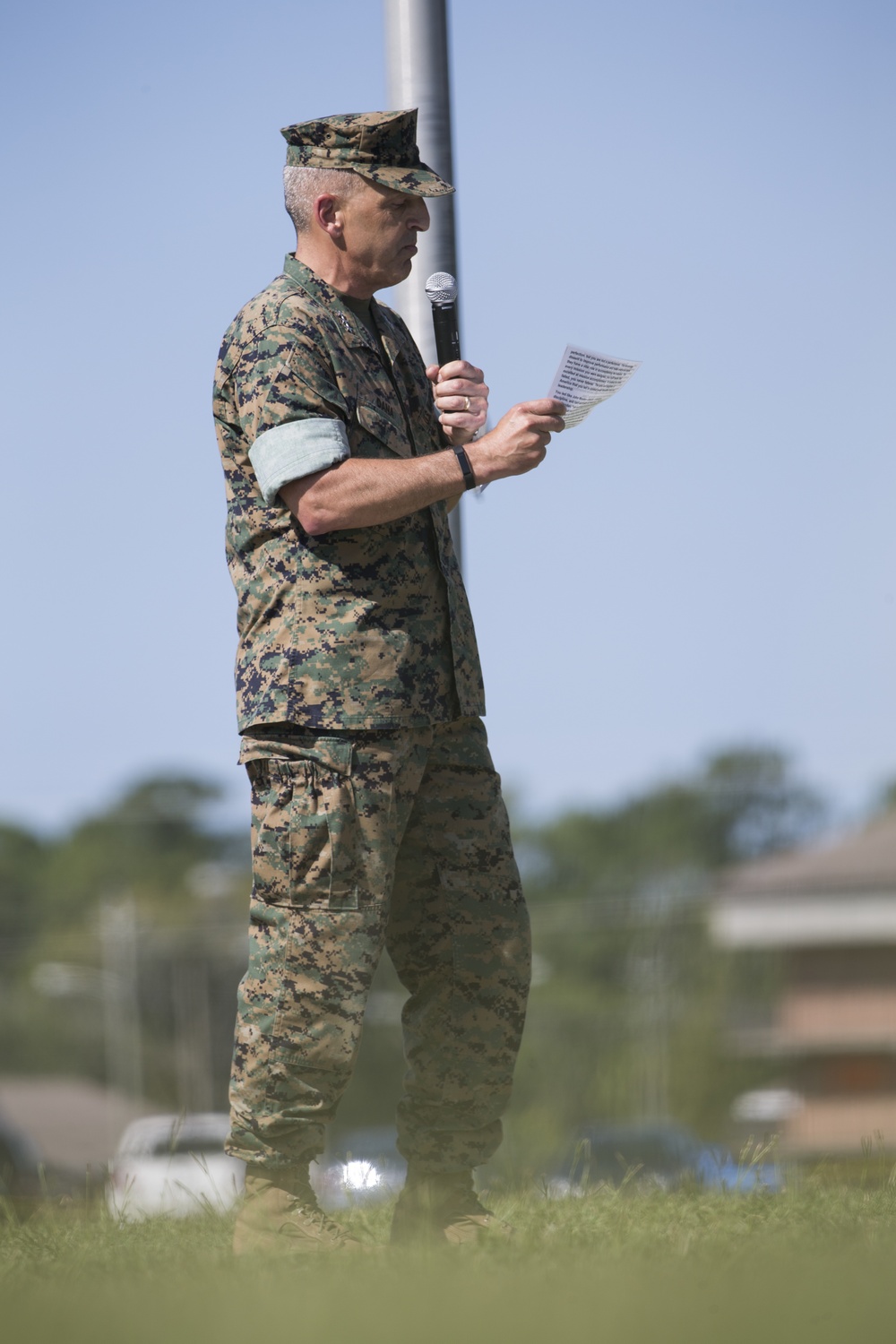 2nd Marine Expeditionary Force Change of Command Ceremony