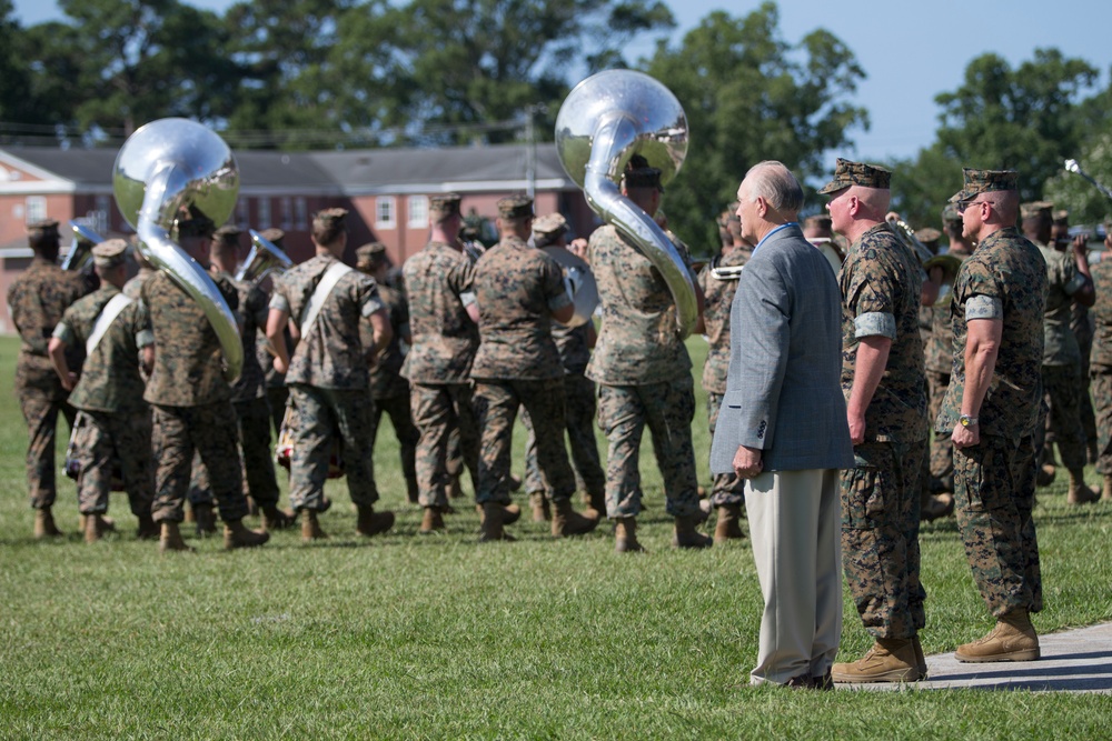 2nd Marine Expeditionary Force Change of Command Ceremony