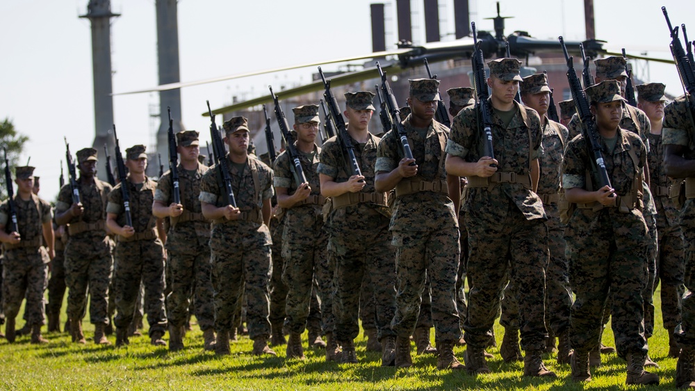 2nd Marine Expeditionary Force Change of Command Ceremony