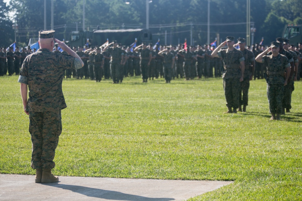 II MEF Change of Command