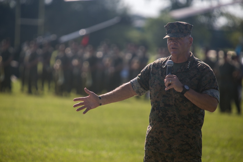 II MEF Change of Command