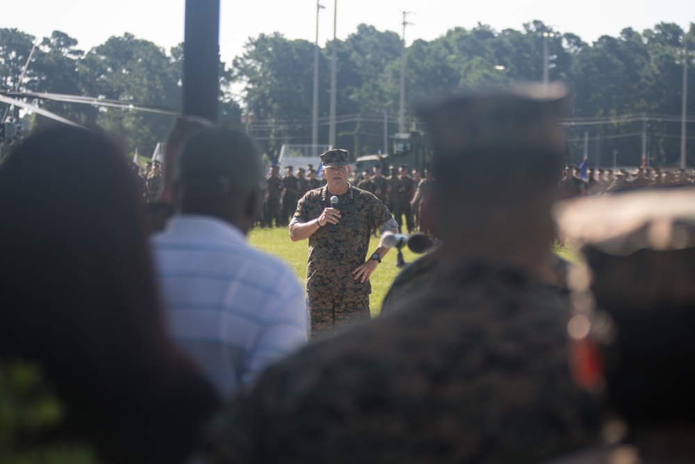 II MEF Change of Command