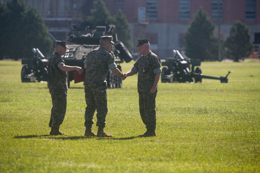 II MEF Change of Command