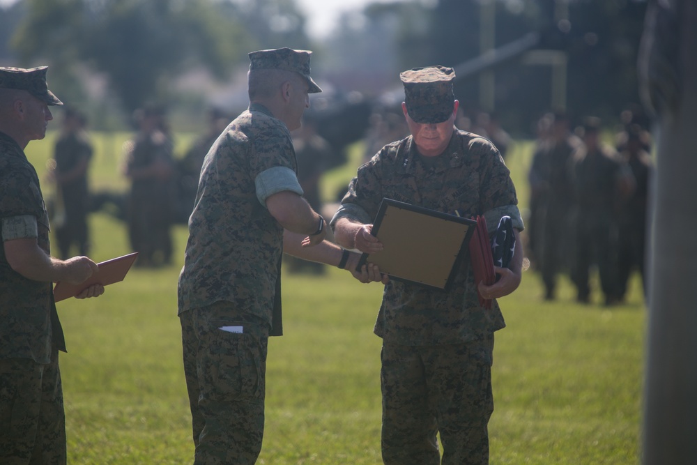 II MEF Change of Command