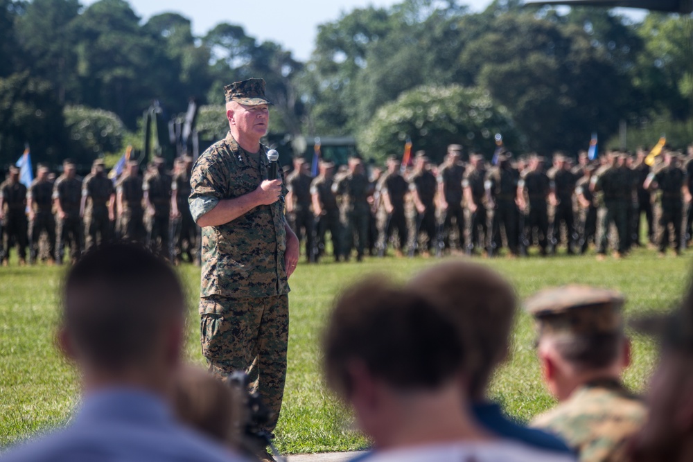 II MEF Change of Command