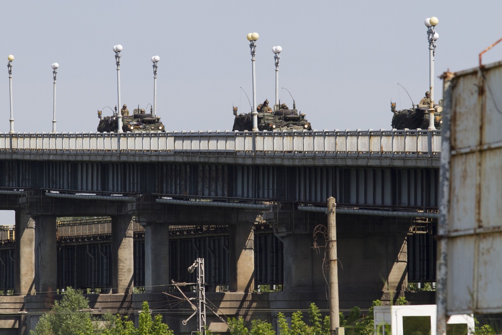 Saber Guardian: Civil affairs soldiers pave way for Danube Bridge crossing &amp; static display