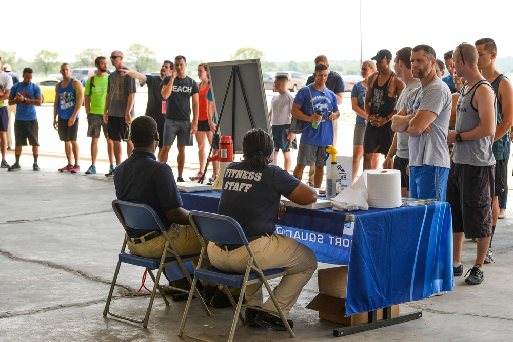 Alapha Warrior Competition Visits WPAFB