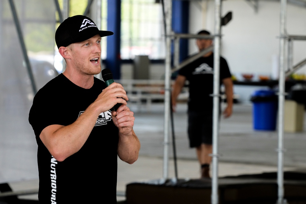 Alapha Warrior Competition Visits WPAFB